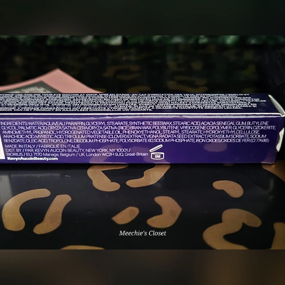 RARE NIB Kevyn Aucoin Indecent Mascara - Full Size Black